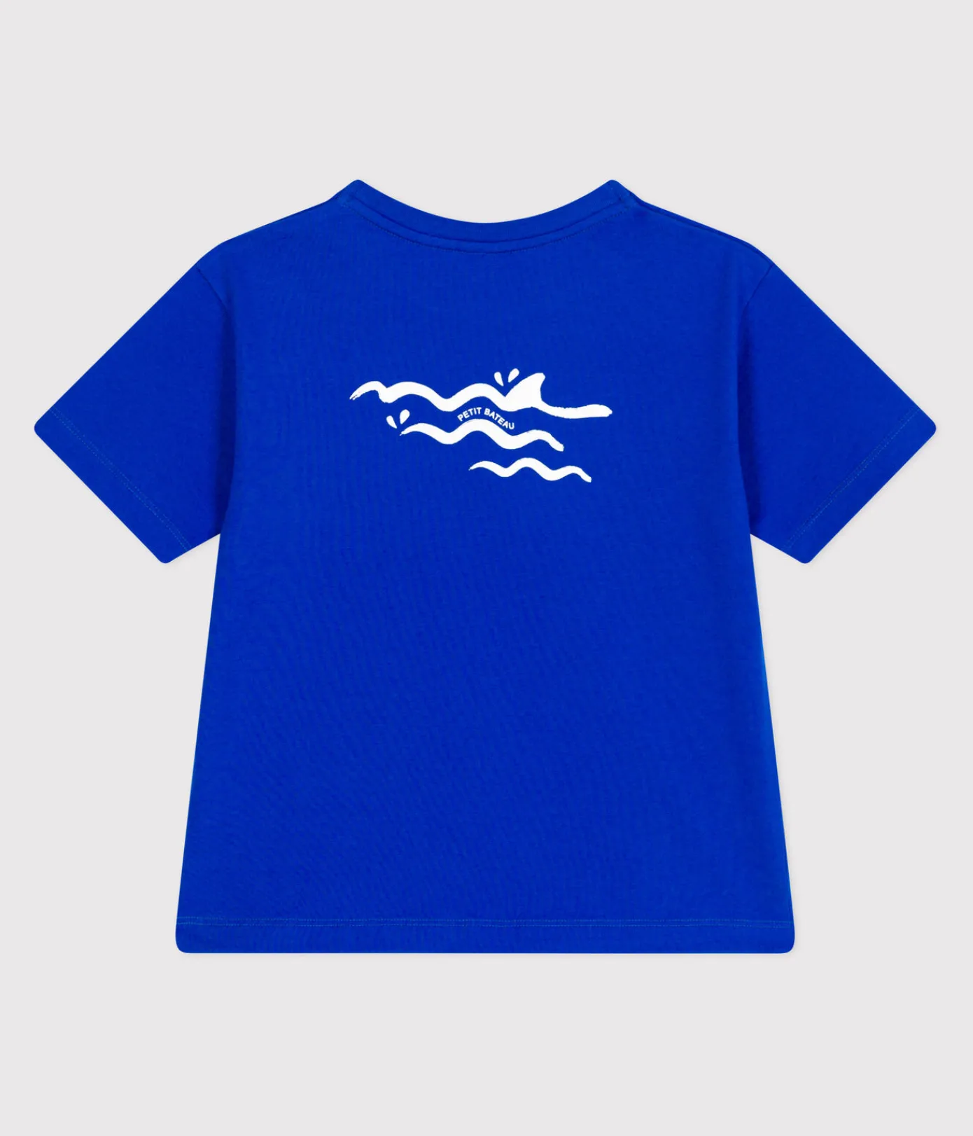 Petit Bateau T-Shirts, Poloshirts, Hemden*Kurzärmeliges Kinder-T-Shirt aus bedruckter Baumwolle blau PERSE