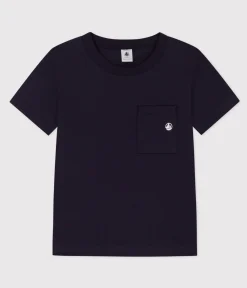 Petit Bateau T-Shirts, Poloshirts, Hemden|T-Shirts, Tops, Oberteile*Kurzärmeliges T-Shirt für Jungen blau SMOKING