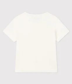 Petit Bateau T-Shirts, Poloshirts, Hemden|T-Shirts, Tops, Oberteile*Kurzärmeliges T-Shirt für Jungen weiss MARSHMALLOW
