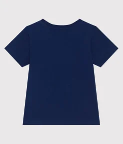 Petit Bateau T-Shirts, Poloshirts, Hemden*Kurzärmeliges Unisex Kinder-T-Shirt aus bedruckter Baumwolle blau MEDIEVAL