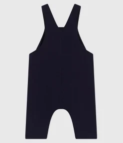 Petit Bateau Sets, Overalls & Latzhosen*Langbeinige Baby-Latzhose aus einfarbiger Baumwolle SOIR