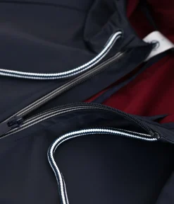Petit Bateau Herren|Jacken, Mäntel*Lange Damen-Regenjacke mit zwei Farben blau SMOKING