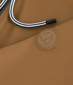 Petit Bateau Herren|Jacken, Mäntel*Lange Damen-Regenjacke mit zwei Farben braun ROCHE