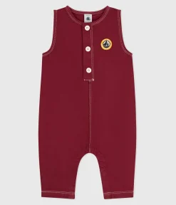 Petit Bateau Sets, Overalls & Latzhosen*Langer Baby-Overall aus einfarbigem Denim AMARANTE