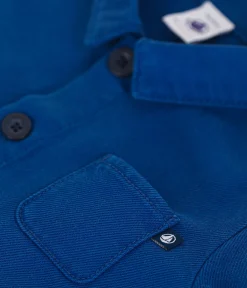 Petit Bateau Sets, Overalls & Latzhosen*Langer Baby-Overall aus Lyocell-Baumwolle blau INCOGNITO
