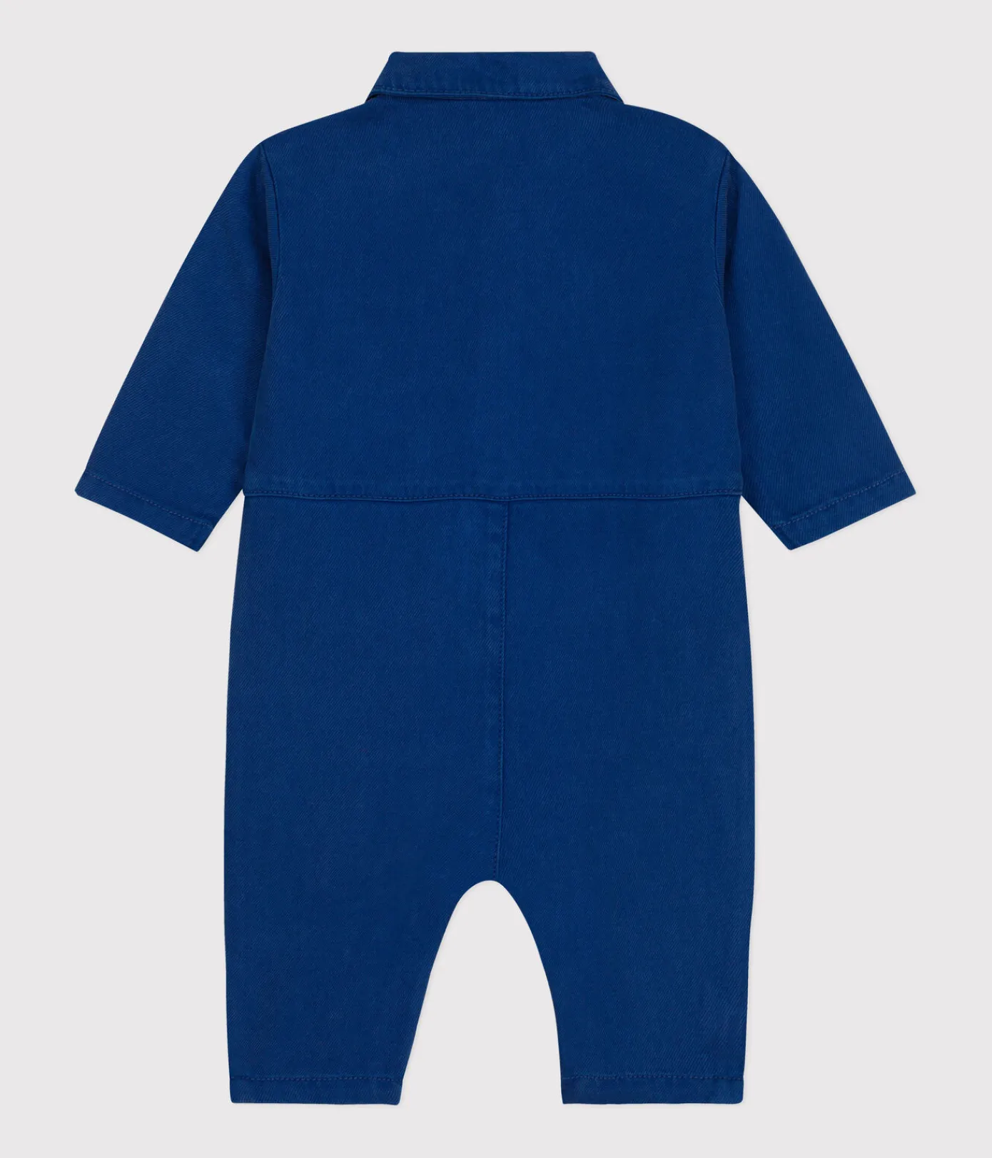 Petit Bateau Sets, Overalls & Latzhosen*Langer Baby-Overall aus Lyocell-Baumwolle blau INCOGNITO