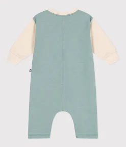 Petit Bateau Sets, Overalls & Latzhosen*Langer Baby-Overall aus Molton PAUL/ AVALANCHE