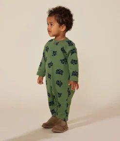 Petit Bateau Sets, Overalls & Latzhosen*Langer Baby-Overall aus Molton PALMERAIE/ MULTICO
