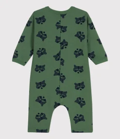 Petit Bateau Sets, Overalls & Latzhosen*Langer Baby-Overall aus Molton PALMERAIE/ MULTICO