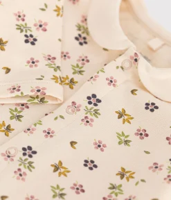 Petit Bateau Sets, Overalls & Latzhosen|Newborn*Langer Baby-Overall aus Molton weiss AVALANCHE/ MULTICO