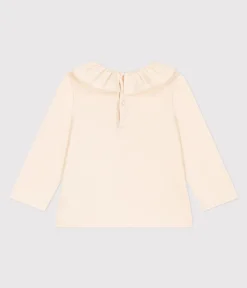 Petit Bateau T-Shirts, Oberteile*Langärmelige Babybluse aus Jersey naturfarben AVALANCHE