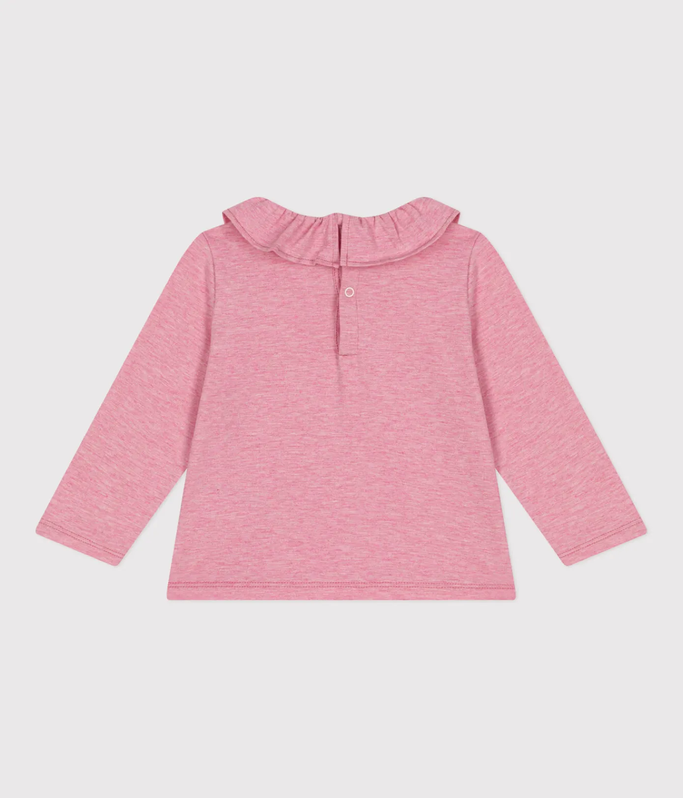 Petit Bateau T-Shirts, Oberteile*Langärmelige Babybluse aus Jersey rosa ROSELINE CHINE