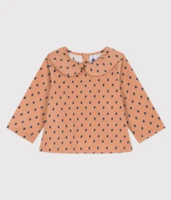 Petit Bateau T-Shirts, Oberteile*Langärmelige Baby-Bluse aus Nicki SIENNA/ MULTICO