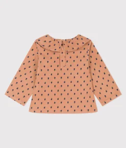 Petit Bateau T-Shirts, Oberteile*Langärmelige Baby-Bluse aus Nicki SIENNA/ MULTICO