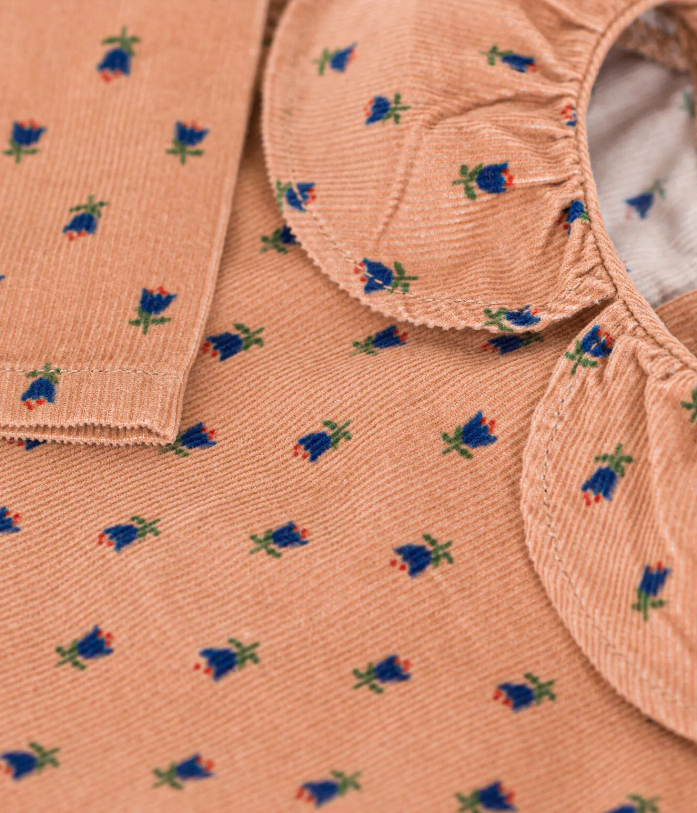 Petit Bateau T-Shirts, Oberteile*Langärmelige Baby-Bluse aus Nicki SIENNA/ MULTICO