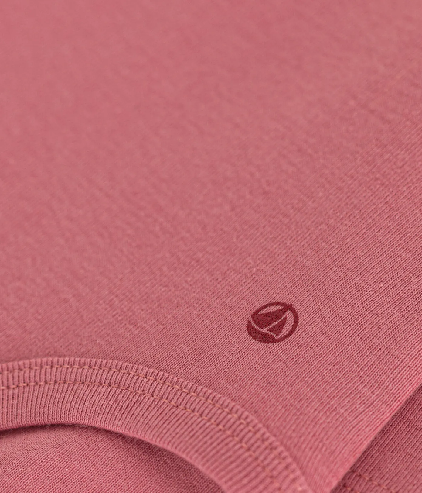 Petit Bateau T-Shirts, Oberteile*Langärmeliger Baby-Body aus Baumwolle mit Rollkragen rosa ROSEWOOD