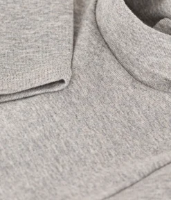 Petit Bateau T-Shirts, Oberteile*Langärmeliger Baby-Body aus Baumwolle mit Rollkragen grau CHATON CHINE