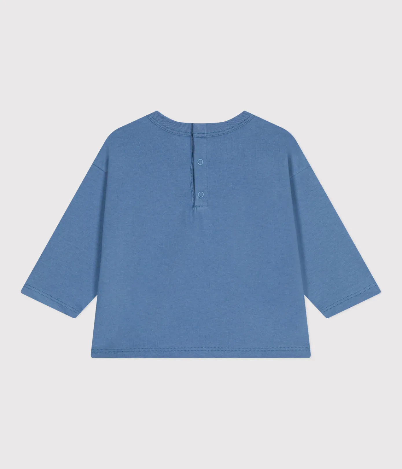 Petit Bateau T-Shirts, Oberteile*Langärmeliges Baby T-Shirt aus feinem Jersey blau BEACH