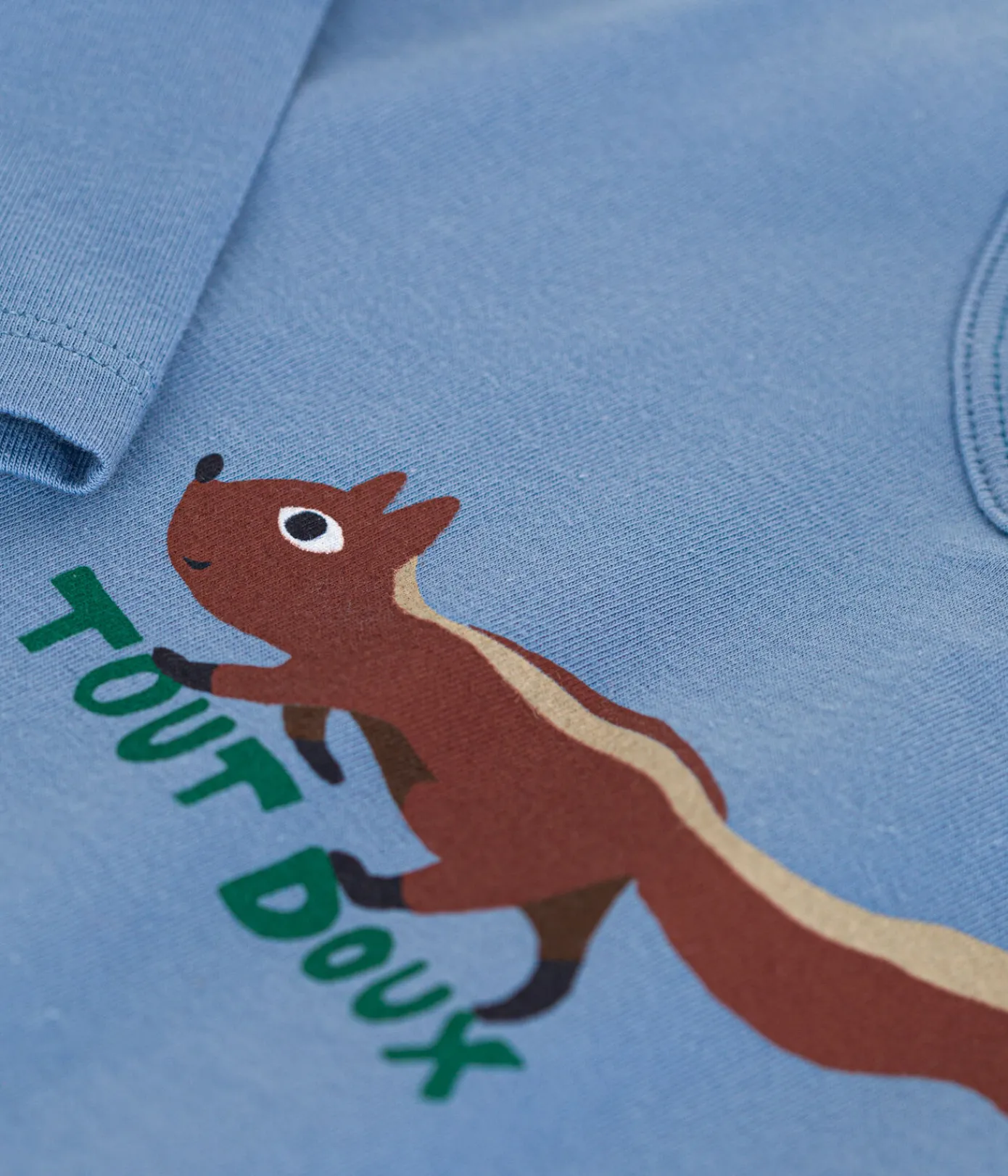 Petit Bateau T-Shirts, Oberteile*Langärmeliges Baby T-Shirt aus feinem Jersey blau BEACH