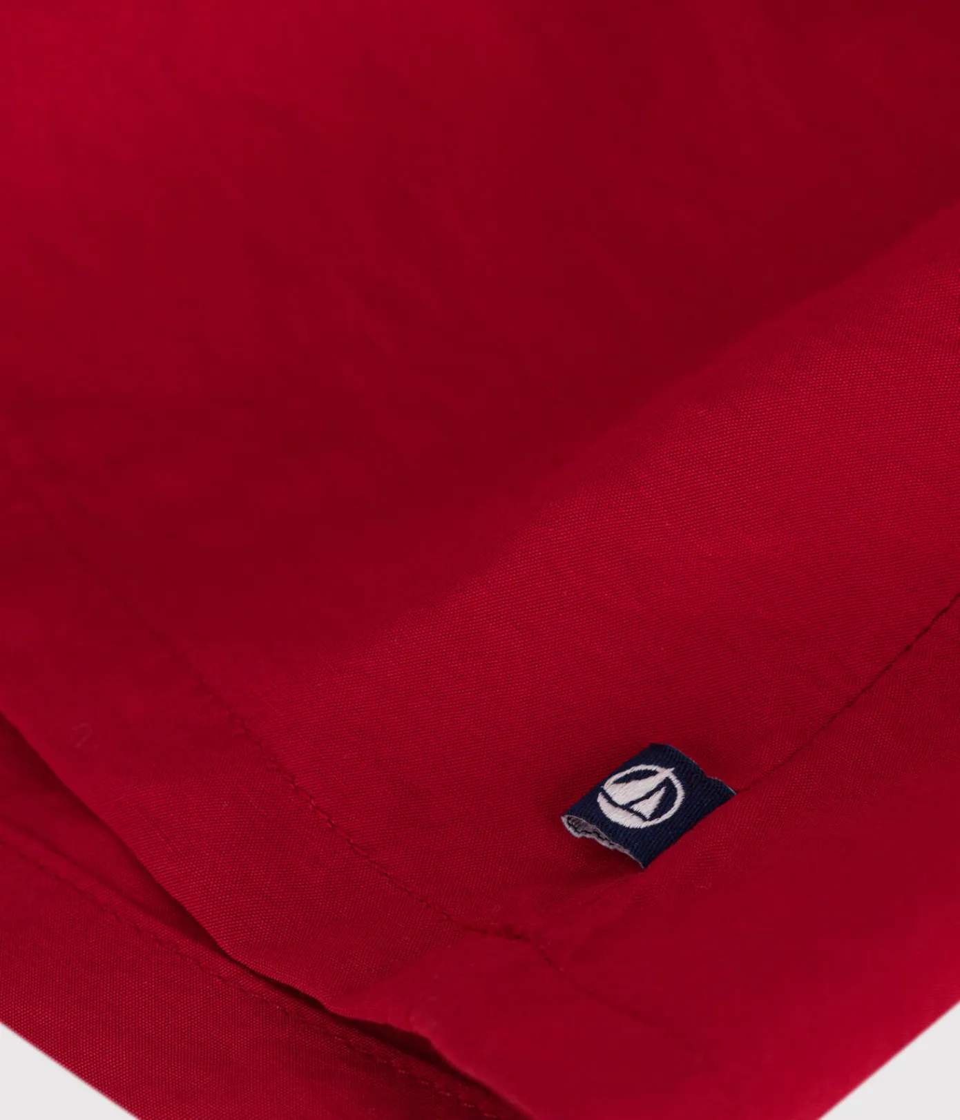 Petit Bateau Kleider*Langärmeliges Baby-Kleid ROT AURORA