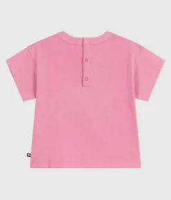 Petit Bateau T-Shirts, Oberteile*Langärmeliges Baby-T-Shirt aus Baumwolle mit Katzenmotiv BOUDOIR