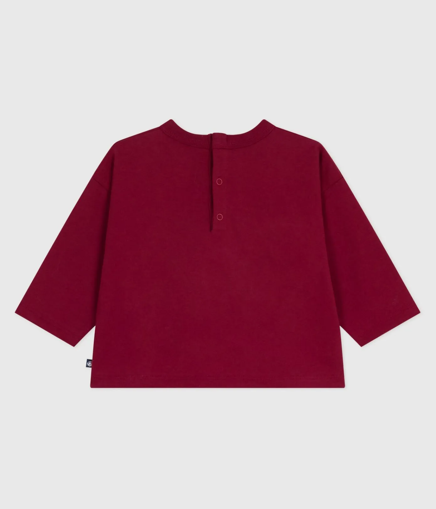 Petit Bateau T-Shirts, Oberteile*Langärmeliges Baby-T-Shirt aus Baumwolle mit Katzenmotiv AMARANTE