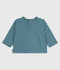 Petit Bateau T-Shirts, Oberteile*Langärmeliges Baby-T-Shirt aus Baumwolle mit Katzenmotiv GOBELIN