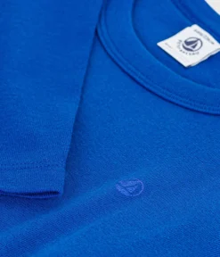 Petit Bateau T-Shirts, Poloshirts, Hemden*Langärmeliges Kinder-T-Shirt aus einfarbiger Baumwolle OLYMPIC