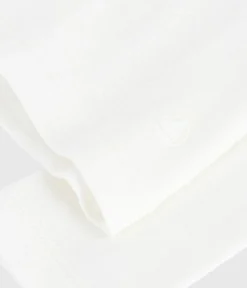 Petit Bateau T-Shirts, Tops, Oberteile*Langärmeliges Kinder-T-Shirt aus einfarbiger Baumwolle weiss MARSHMALLOW