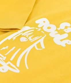 Petit Bateau T-Shirts, Poloshirts, Hemden*Langärmeliges Kinder-T-Shirt aus bedruckter Baumwolle gelb NAPLES