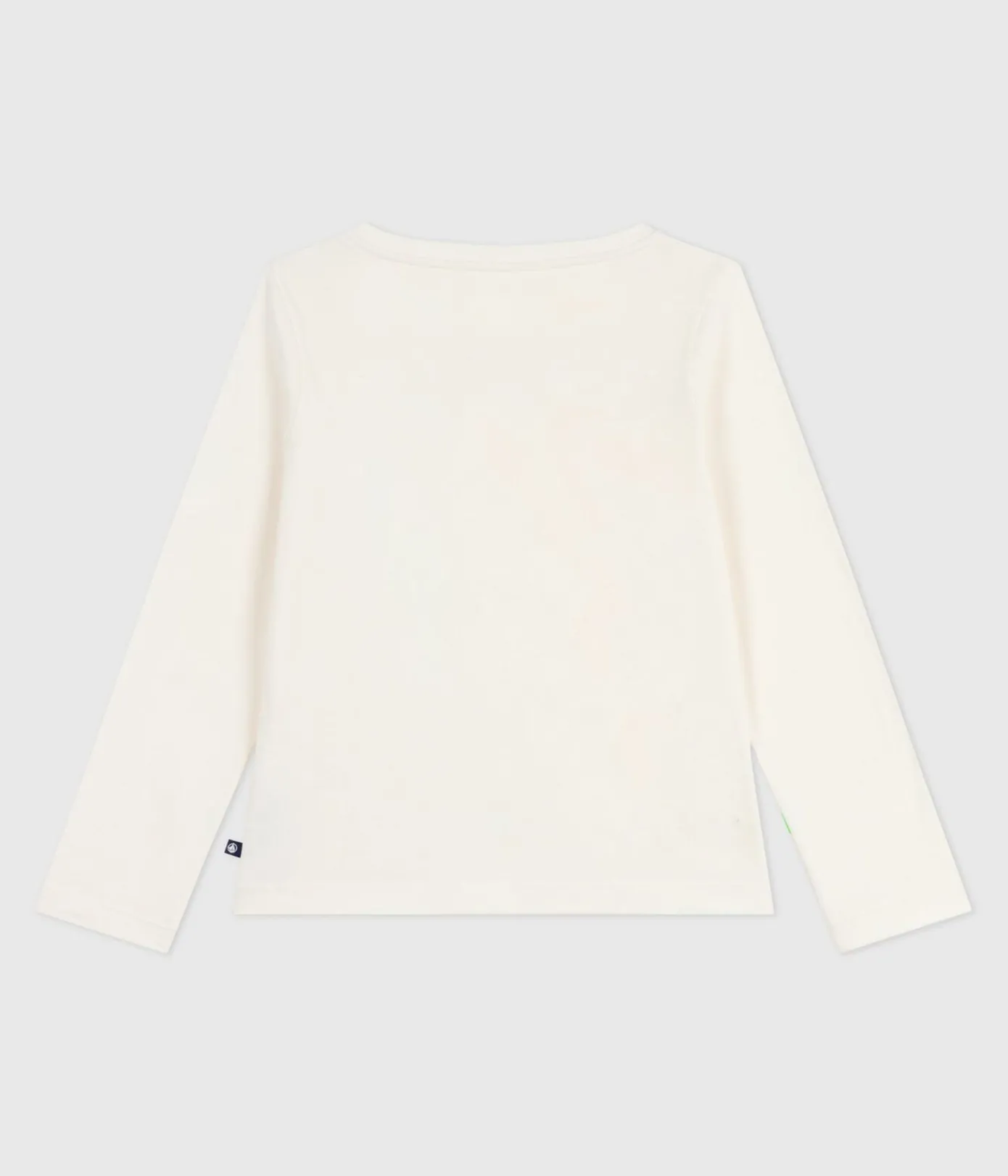 Petit Bateau T-Shirts, Tops, Oberteile*Langärmeliges Kinder-T-Shirt aus bedruckter Baumwolle naturfarben MILK