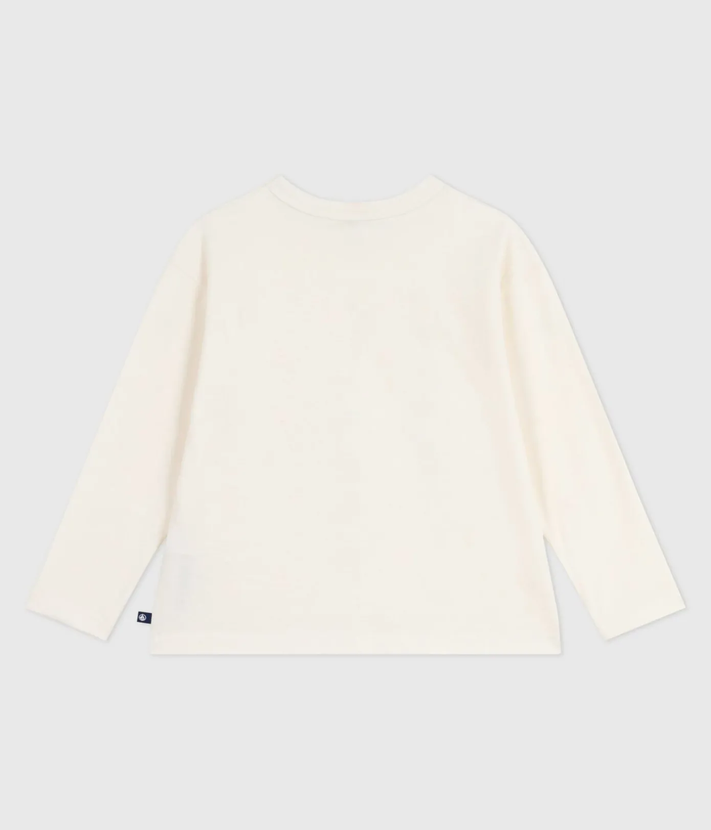 Petit Bateau T-Shirts, Poloshirts, Hemden*Langärmeliges Kinder-T-Shirt aus bedruckter Baumwolle naturfarben MILK
