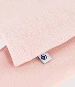 Petit Bateau Unterhemden, Tanktops|T-Shirts, Poloshirts, Hemden*Langärmeliges T-Shirt aus Wolle und Baumwolle rosa SALINE