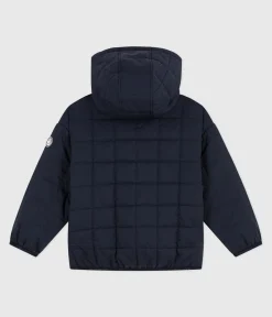 Petit Bateau Mäntel, Jacken, Regenjacken*Leichte Kinder-Winterjacke einfarbig blau SMOKING