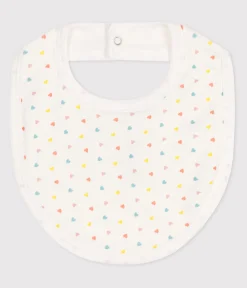 Petit Bateau Lätzchen​|Newborn*Lätzchen für Neugeborene aus bedruckter Baumwolle blau MARSHMALLOW/ AQUATIC
