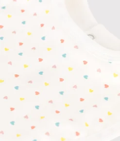 Petit Bateau Lätzchen​|Newborn*Lätzchen für Neugeborene aus bedruckter Baumwolle blau MARSHMALLOW/ AQUATIC