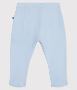 Petit Bateau Shorts, Hosen, Leggings|Newborn*Newborn Baby-Hose mit Fuß aus einfarbiger Baumwolle blau TOUDOU