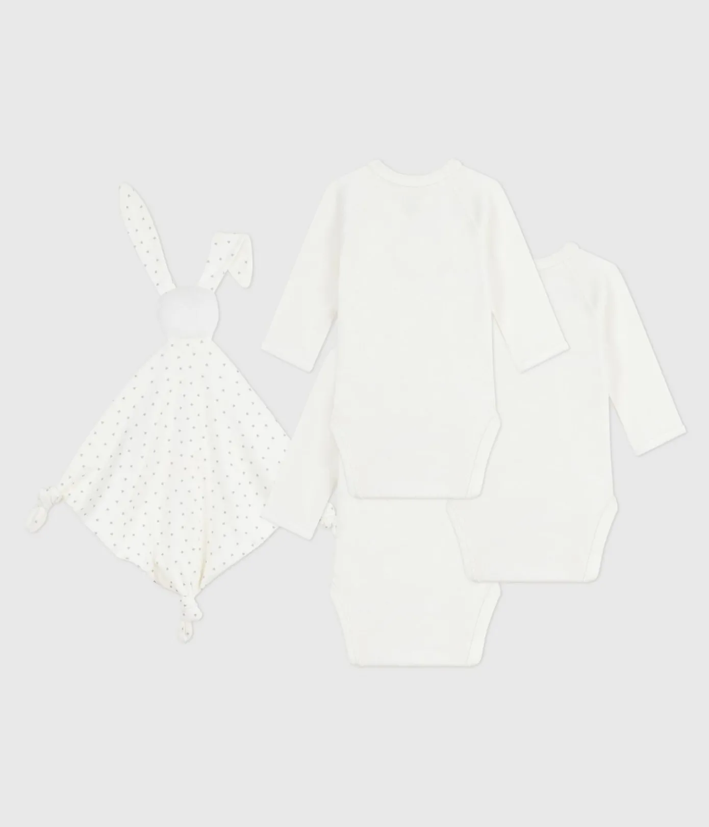Petit Bateau Newborn*Newborn-Geschenkset aus bestickter Baumwolle variante 1