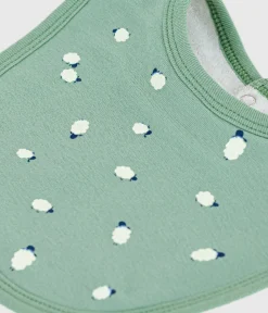 Petit Bateau Lätzchen​|Newborn*Newborn-Lätzchen aus bedruckter Baumwolle SAULE/ MULTICO