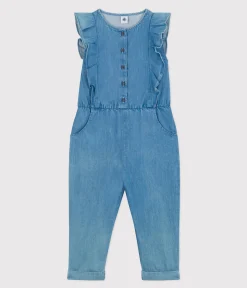 Petit Bateau Shorts, Hosen, Leggings*Overall Kinder/Mädchen blau DENIM CLAIR