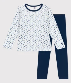 Petit Bateau Schlafanzüge, Nachthemden*Pyjama aus Nicki für Kinder INCOGNITO/ MULTICO