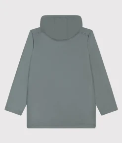 Petit Bateau Herren|Jacken, Mäntel*Regenjacke aus recyceltem Material und Bio-Baumwolle grün THUYA