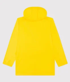 Petit Bateau Herren|Jacken, Mäntel*Regenjacke aus recyceltem Material und Bio-Baumwolle gelb JAUNE