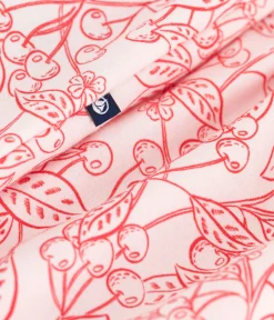 Petit Bateau Sets, Overalls & Latzhosen*Ärmelloser Baby-Kurzoverall aus Baumwolle mit rosa Kirschen rosa FLEUR/ SPI