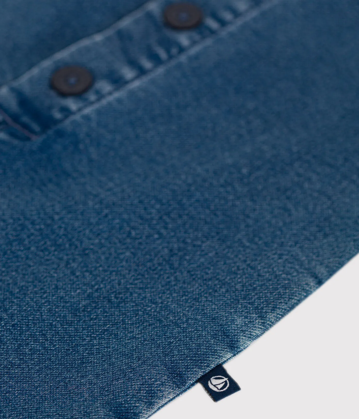 Petit Bateau Sets, Overalls & Latzhosen*Ärmelloser Baby-Overall aus Denim blau BLEU DELAVE