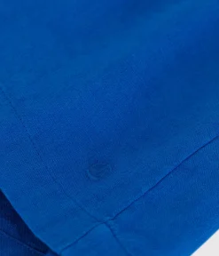 Petit Bateau Kleider, Röcke*Ärmelloses Kinder-Kleid aus einfarbigem Leinen blau PORCELANA