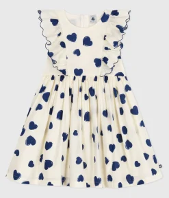 Petit Bateau Kleider, Röcke*Ärmelloses Kinder-Kleid aus Baumwolle blau MILK/ SOIR