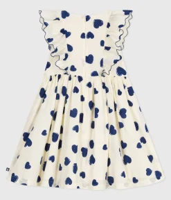 Petit Bateau Kleider, Röcke*Ärmelloses Kinder-Kleid aus Baumwolle blau MILK/ SOIR