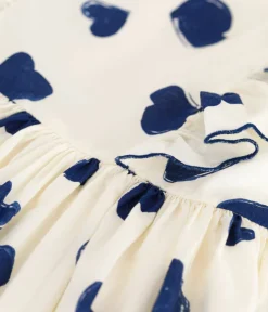 Petit Bateau Kleider, Röcke*Ärmelloses Kinder-Kleid aus Baumwolle blau MILK/ SOIR