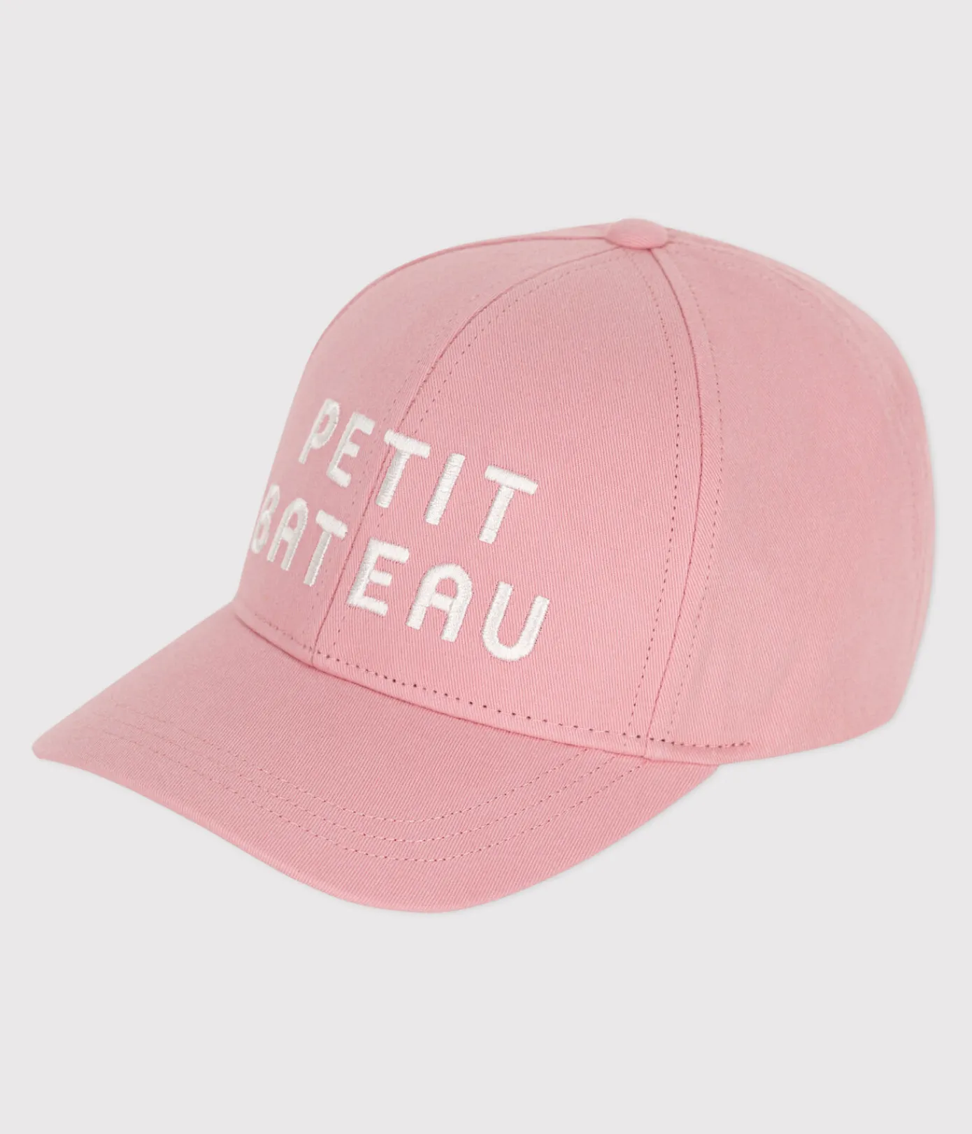 Petit Bateau Accessoires, Mützen, Caps*Rosa Kinder-Bootsmütze aus Baumwolle für Mädchen rosa CHARME